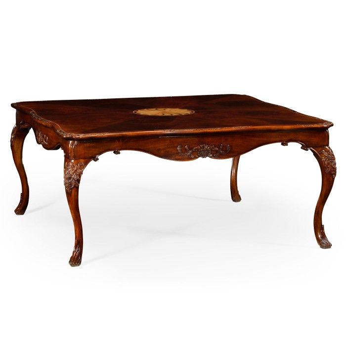 Square coffee table