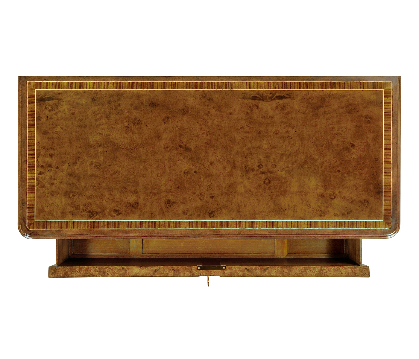 Louis XV Burl walnut chest of drawers