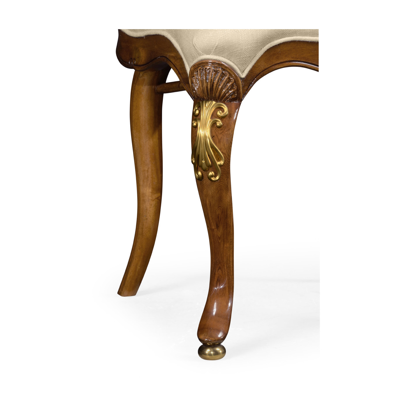 Sheraton Style Burl Walnut Oval Back Side Chair