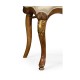 Sheraton Style Burl Walnut Oval Back Side Chair