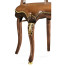 Sheraton Style Burl Walnut Oval Back Side Chair