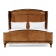 Louis XV Style Burl Walnut UK Queen Bed
