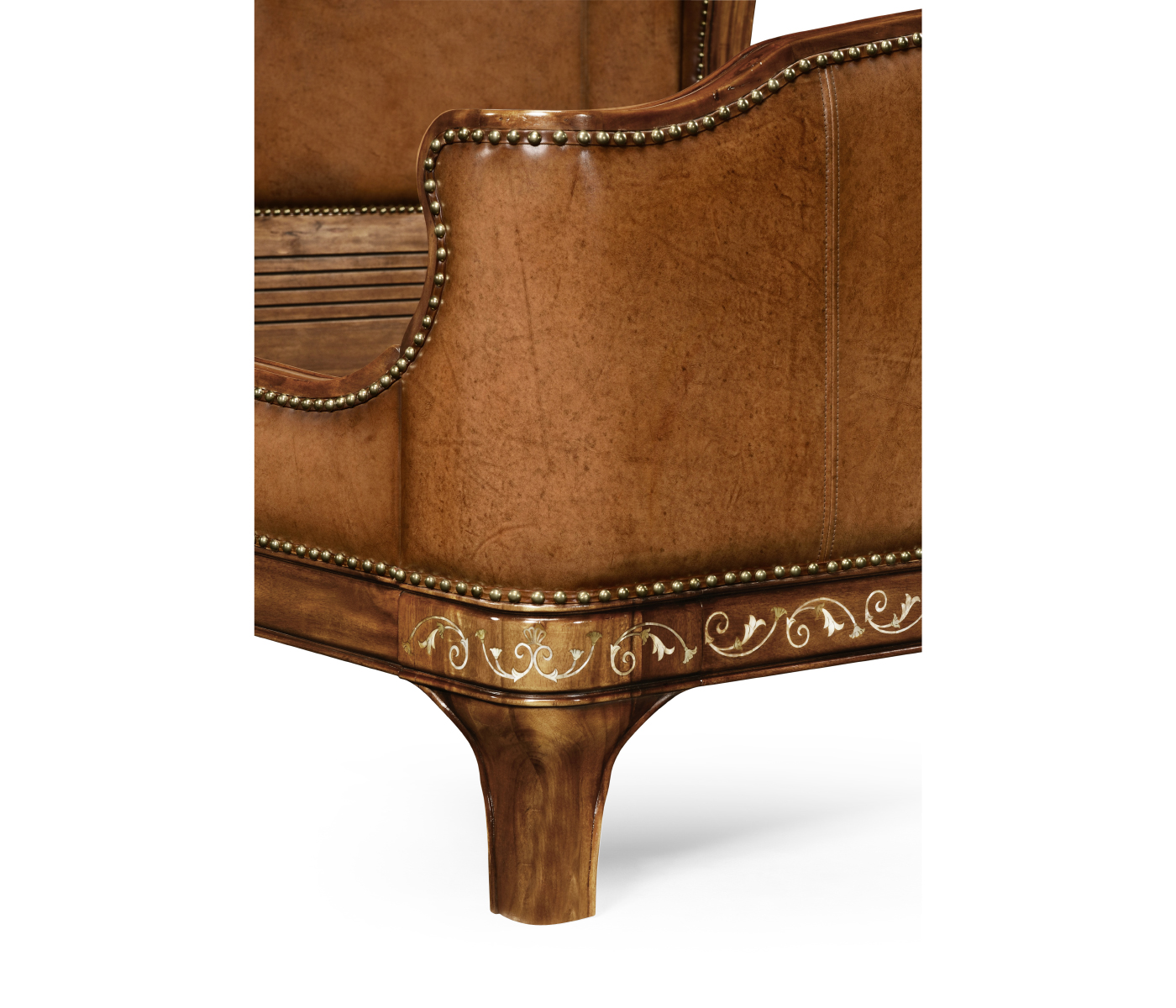 Louis XV Style Burl Walnut UK Queen Bed