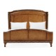 Louis XV Style Burl Walnut US King Bed