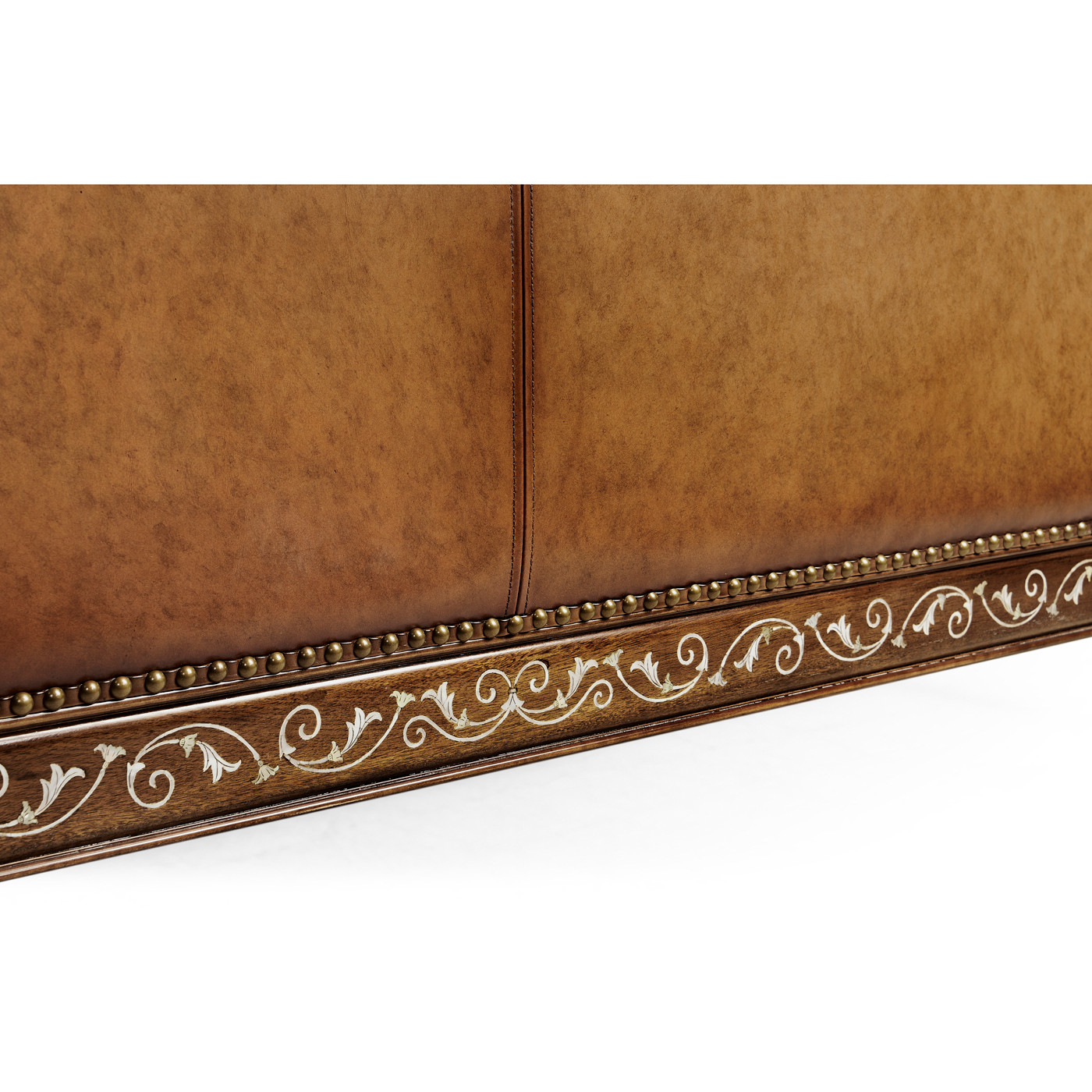 Louis XV Style Burl Walnut US King Bed