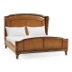 Louis XV Style Burl Walnut US King Bed