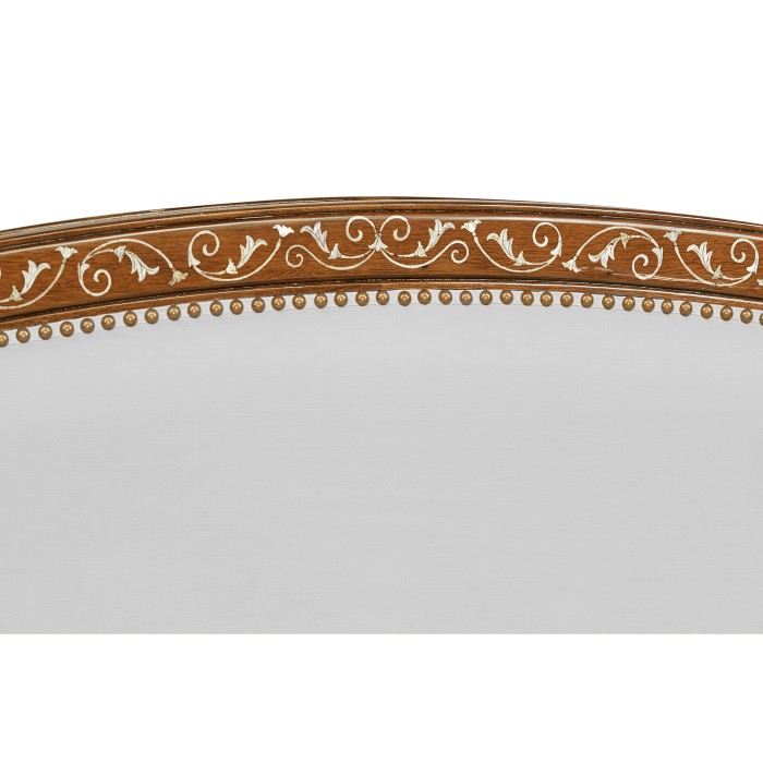 Louis XV Style Burl Walnut US Queen Bed
