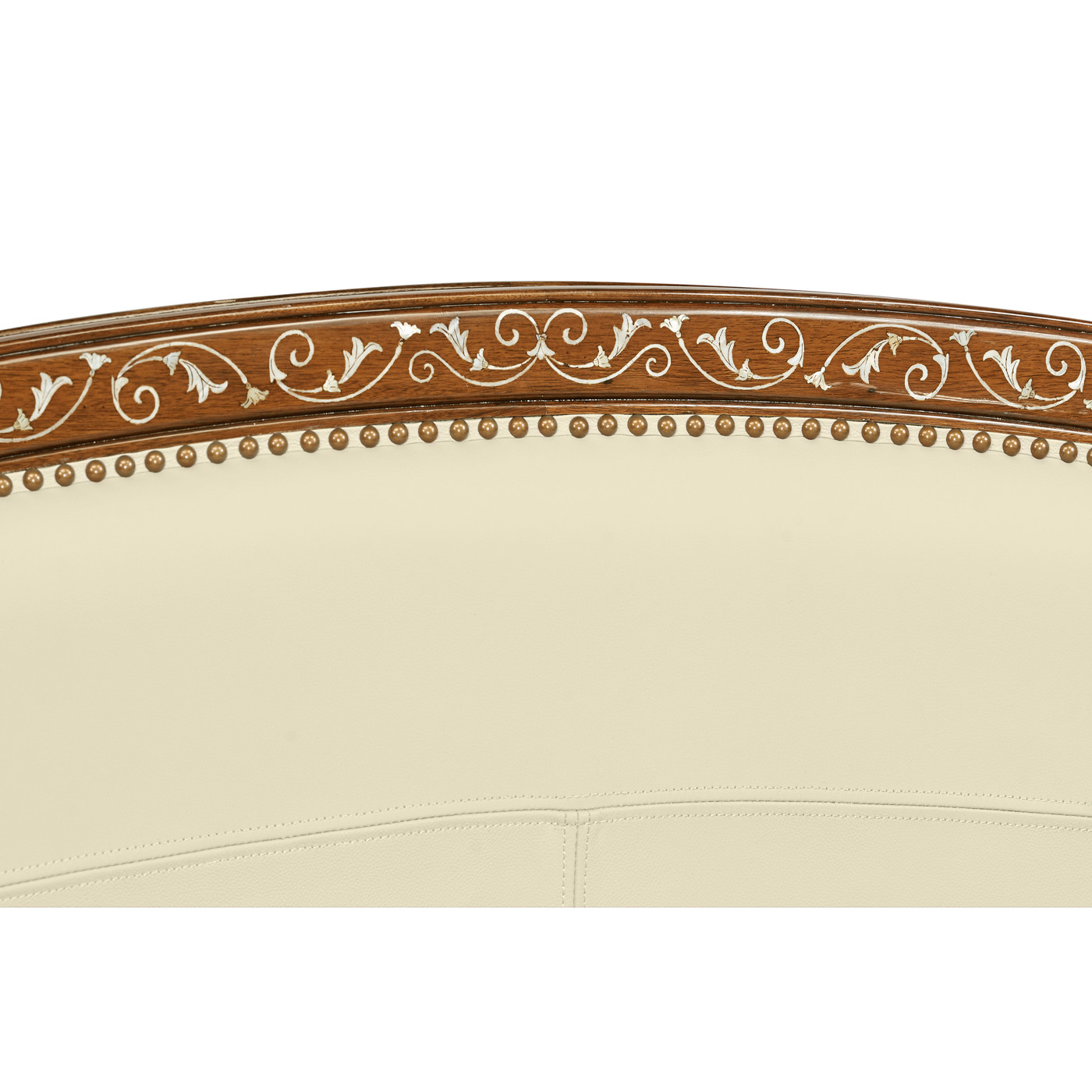 Louis XV Style Burl Walnut US Queen Bed