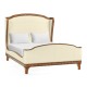 Louis XV Style Burl Walnut US Queen Bed