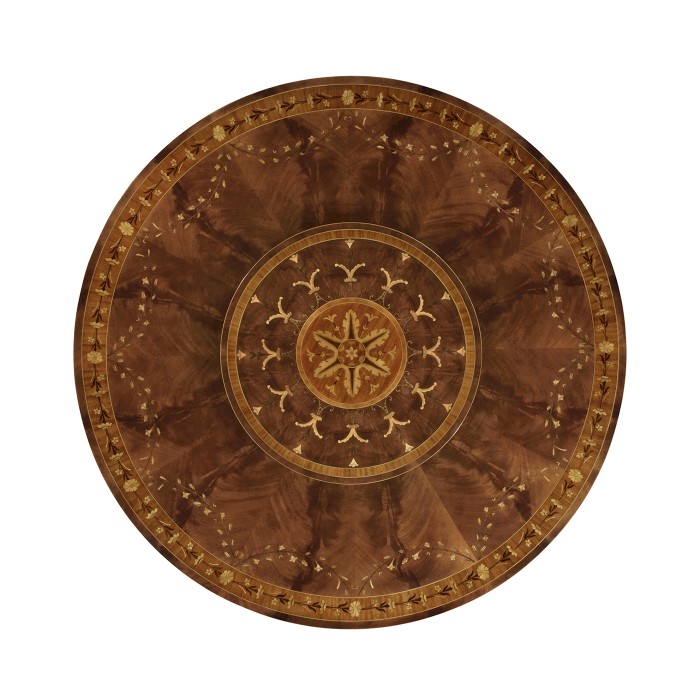 Round Dining Table in 1.5M with Lazy Susan 59