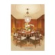 Burl & Mother of Pearl Round Dining Table 71