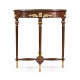 Napoleon III mahogany centre table with gilded details