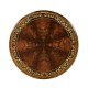 Napoleon III mahogany centre table with gilded details