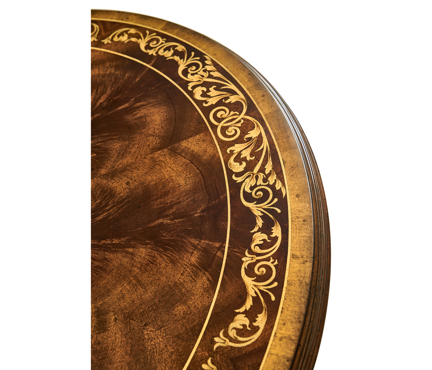 Napoleon III mahogany centre table with gilded details