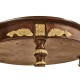 Napoleon III mahogany centre table with gilded details