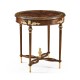 Napoleon III mahogany centre table with gilded details