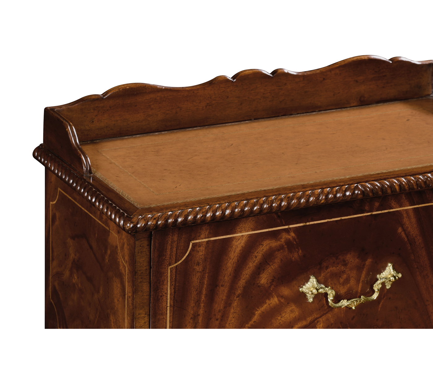 Regency Style Mahogany Bed Steps