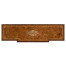 Burl & mother of pearl glazed display/entertainment cabinet