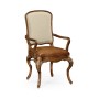 Duchess Burr Walnut Arm Chair