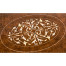 Burl & Mother of Pearl Inlaid Rectangular Coffee Table