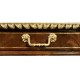 Mahogany And Mop Drum Side Table