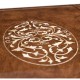 Burl & Mother of Pearl Rectangle Pembroke Table