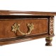 Burl & Mother of Pearl Rectangle Pembroke Table
