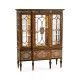 Burl & Mother of Pearl Display Cabinet
