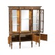 Burl & Mother of Pearl Display Cabinet