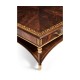 Mahogany William IV style gilded square coffee table