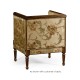 Regency Style Club Chair with Brass Detailing