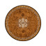 Burl & mother of pearl centre table