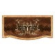 Small Mahogany & Mother of Pearl Side Cabinet