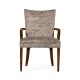 Biedermeier Style Dining Arm Chair with Fine Mop & Marquetry Inlay