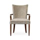 Biedermeier Style Dining Arm Chair with Fine Mop & Marquetry Inlay