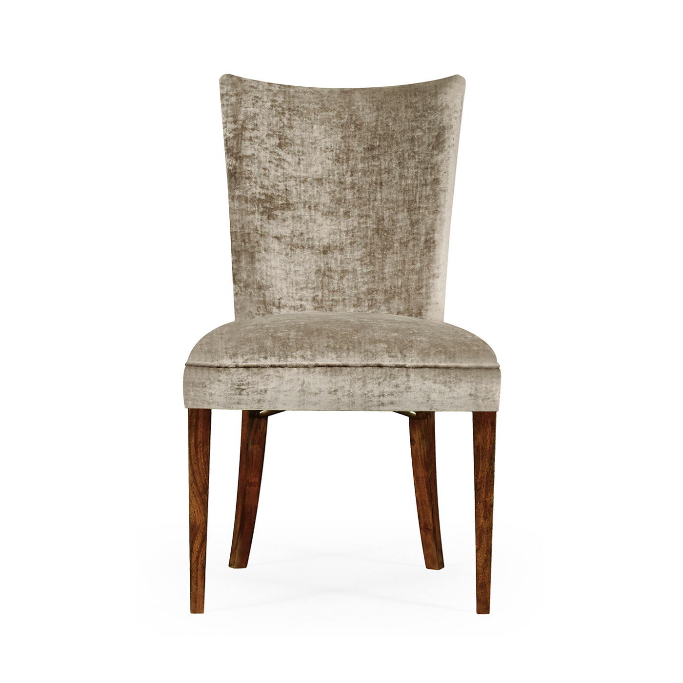 Biedermeier Style Dining Side Chair with Fine Mop & Marquetry Inlay