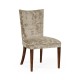 Biedermeier Style Dining Side Chair with Fine Mop & Marquetry Inlay