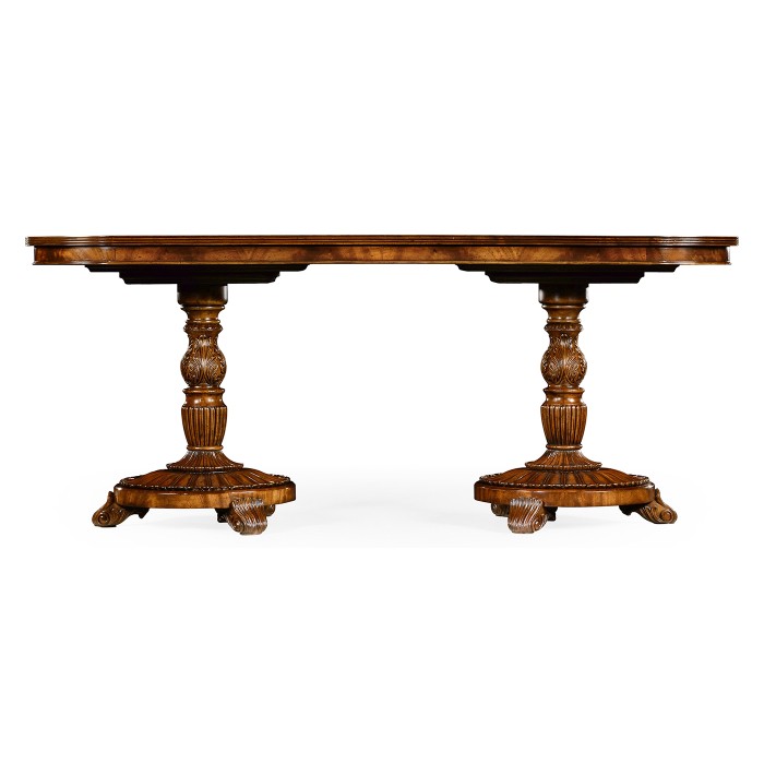 Mahogany Pedestal Dining Table 71
