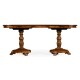 Mahogany Pedestal Dining Table 71