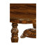Mahogany pedestal dining table