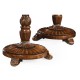 Mahogany Pedestal Dining Table 71