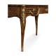 Mahogany bureau with fine MOP & marquetry inlay