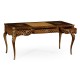 Mahogany bureau with fine MOP & marquetry inlay