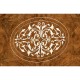 Louis XV Style Burl Walnut & Mother Of Pearl US Queen Bed