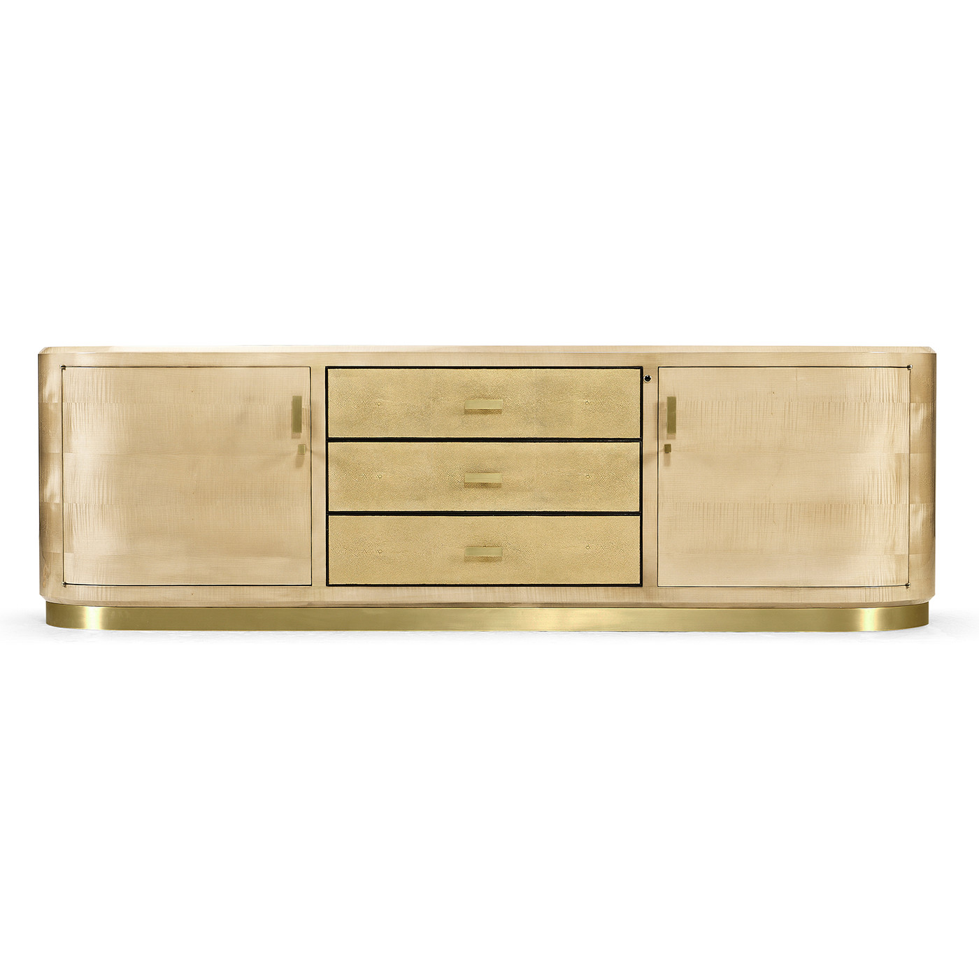 Art Deco High Lustre Champagne TV Entertaiment