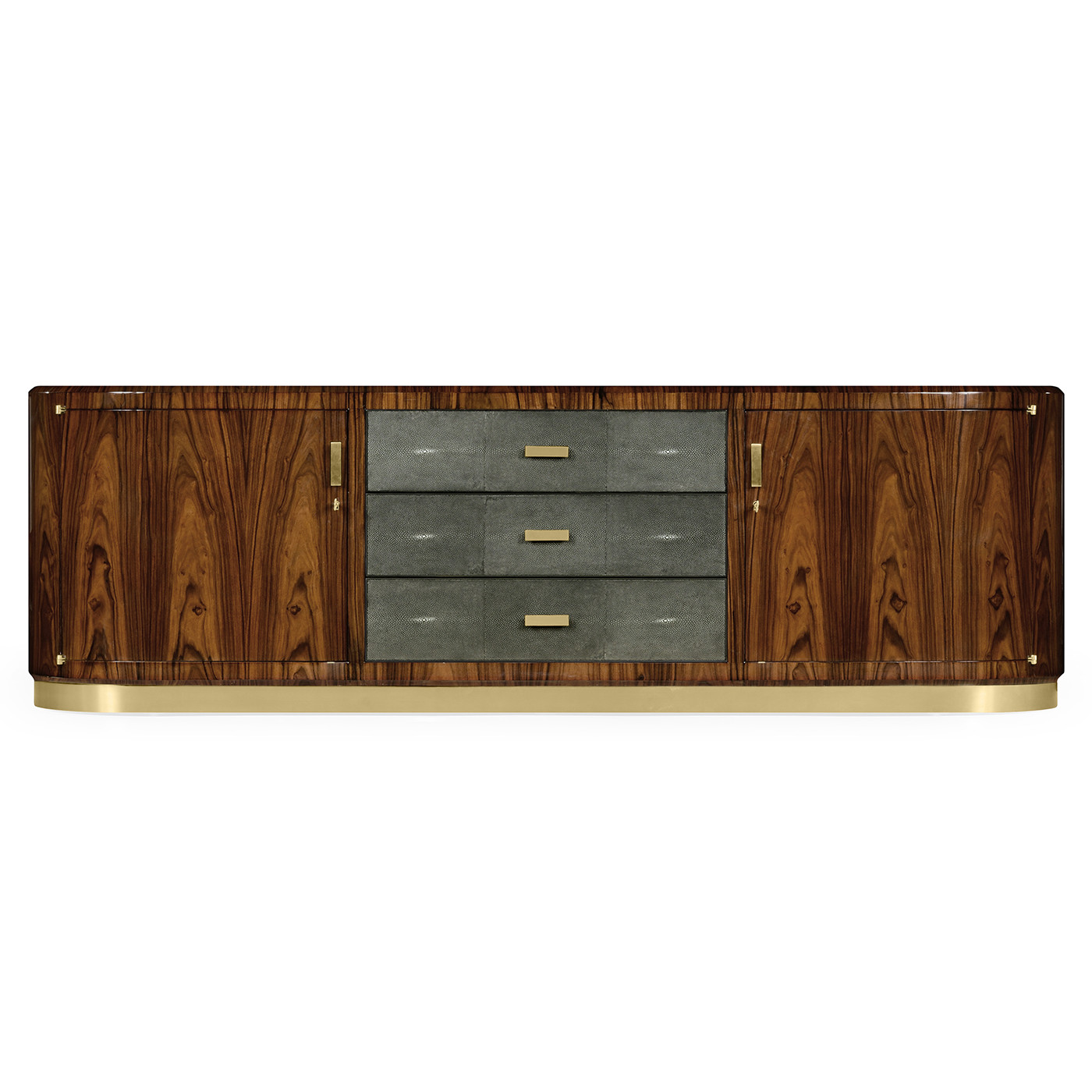 Art Deco Satin Rosewood TV Entertaiment