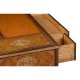 Burl and mother of pearl inlaid desk
