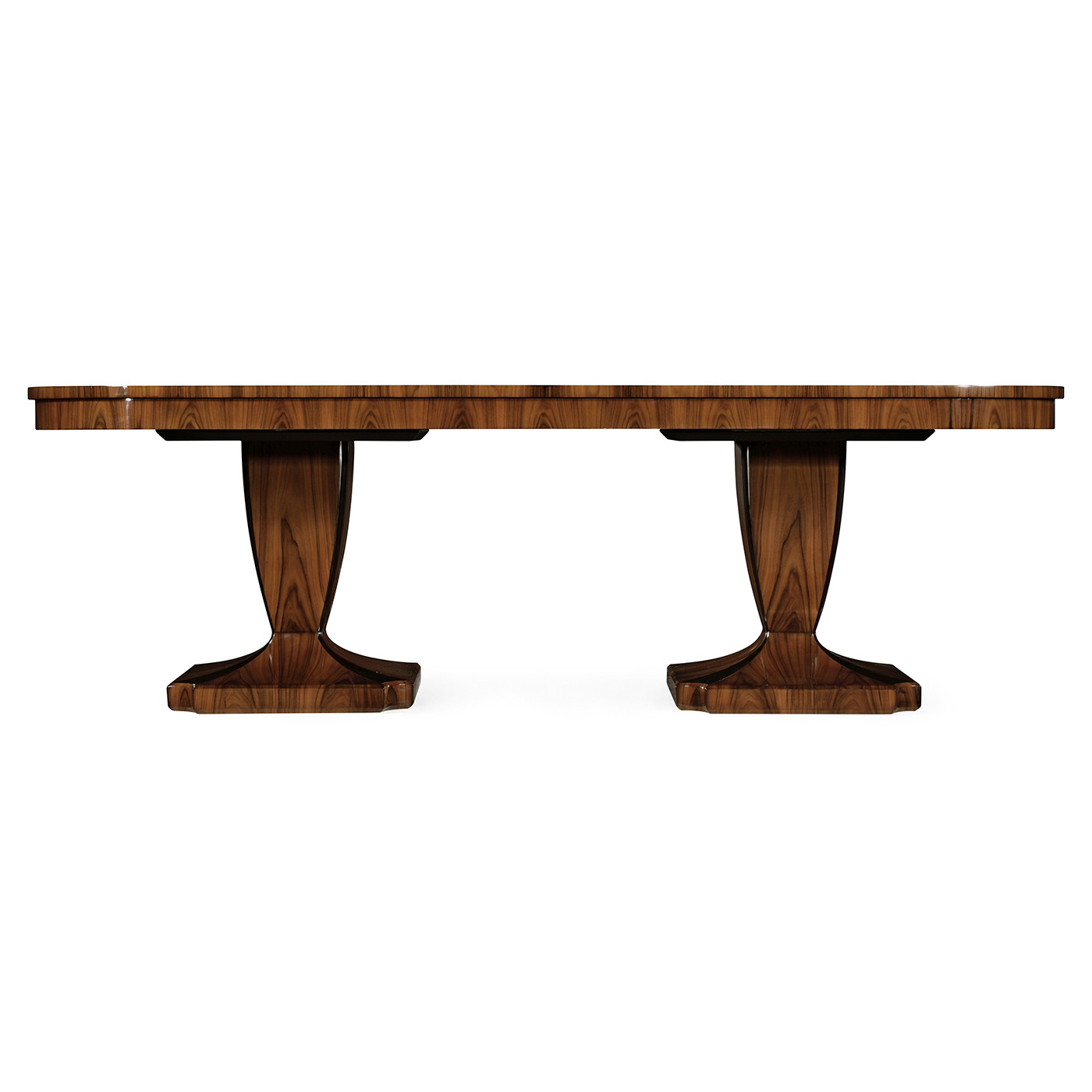 Double Pedestal Dining Table - High Sheen 95
