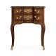 Mahogany & Mother of Pearl Bedside Chest