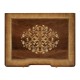 Mahogany & Mother of Pearl Bedside Chest